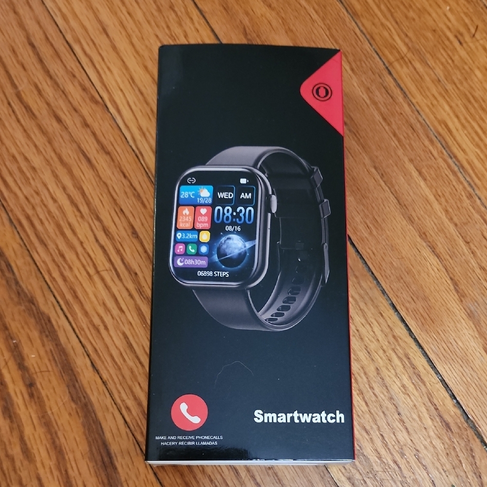 Smartwatch with Black Band